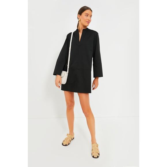 POMANDER PLACE Black Roxanne Dress Size XS NWT Retail $128 Tuckernuck - Picture 4 of 7